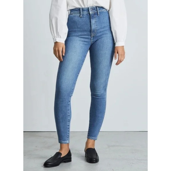 NWT Everlane High Rise Skinny Jeans 23 - Picture 2 of 7